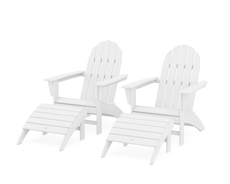 Vineyard 4 Piece Adirondack Group - The Great Escape