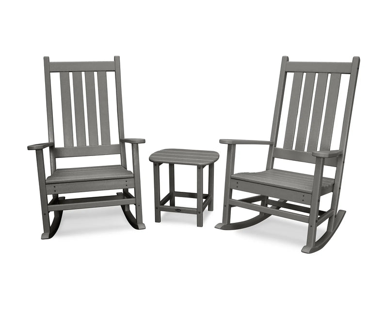 Vineyard 3 Piece Porch Rocker Group - The Great Escape