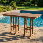 37"x72" Farmhouse Bar Table - The Great Escape