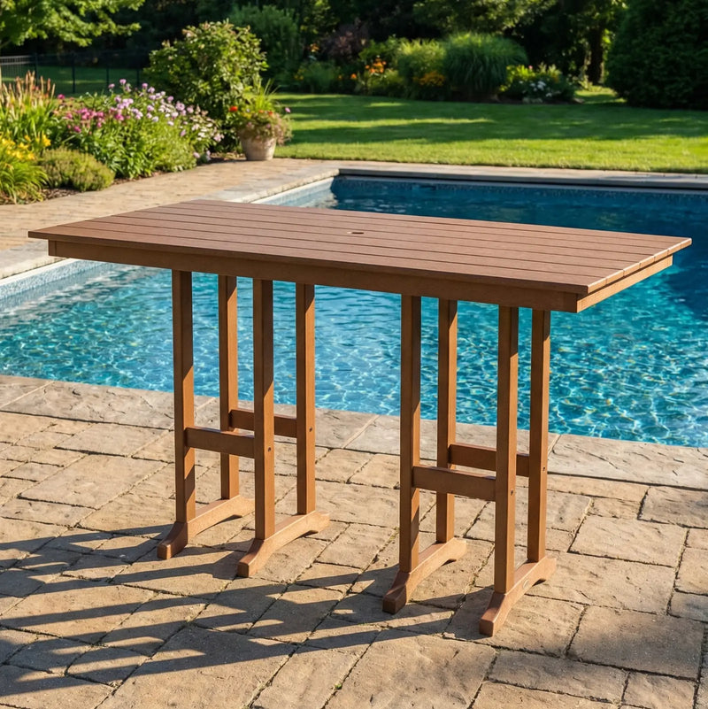 37"x72" Farmhouse Bar Table - The Great Escape