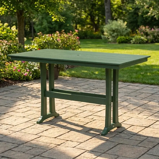 37"x72" Farmhouse Trestle Bar Table - The Great Escape