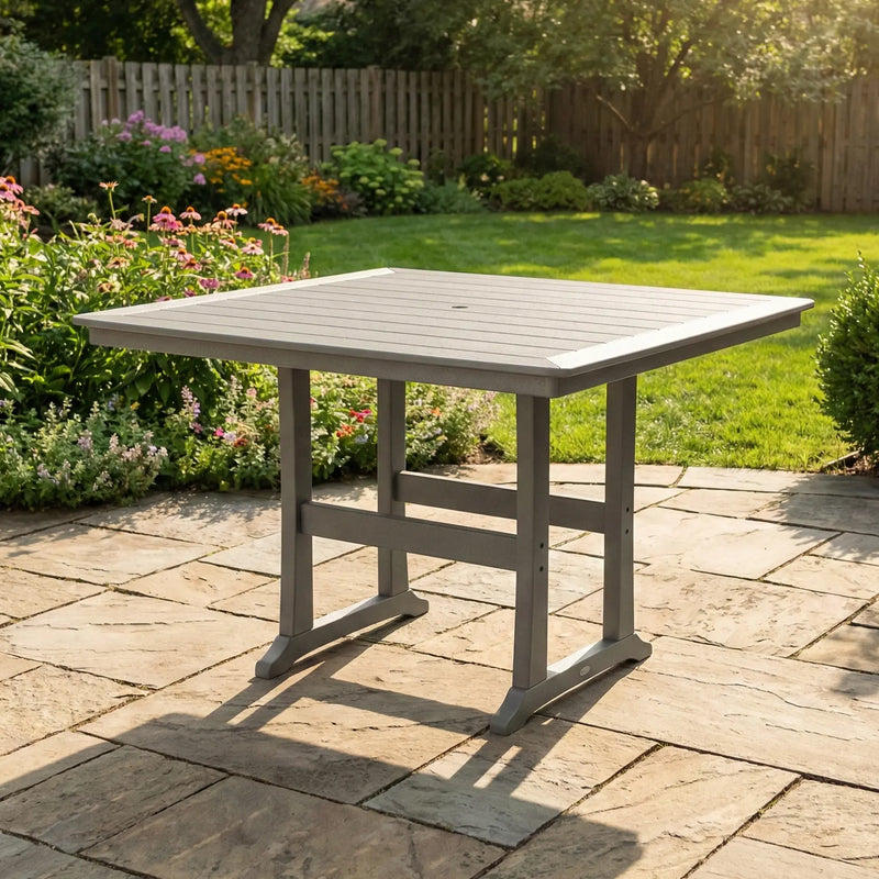 59" Nautical Trestle Bar Table - The Great Escape