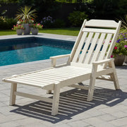 Picture of Country Living Chaise Lounge W/ Arms in Sand