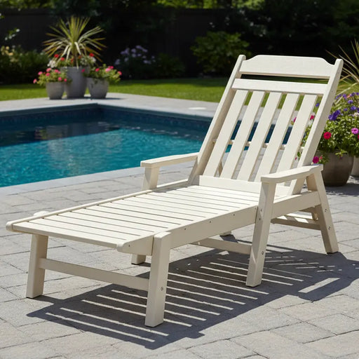 Picture of Country Living Chaise Lounge W/ Arms in Sand
