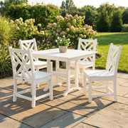 Picture of Chippendale Side Chair 5 Piece Farmhouse Dining Set
