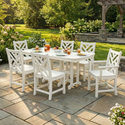 Chippendale 7 Piece Dining Set - The Great Escape