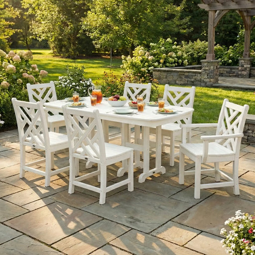 Chippendale 7 Piece Dining Set - The Great Escape