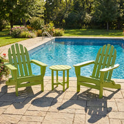Classic 3 Piece Folding Adirondack Set - The Great Escape