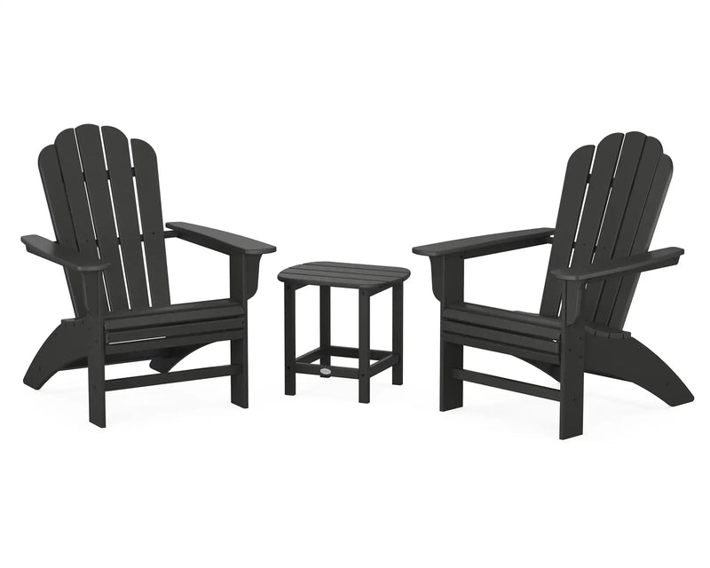 Cottage 3 Piece Curveback Adirondack Set - The Great Escape