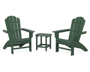 Cottage 3 Piece Curveback Adirondack Set - The Great Escape
