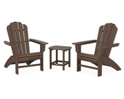 Cottage 3 Piece Curveback Adirondack Set - The Great Escape