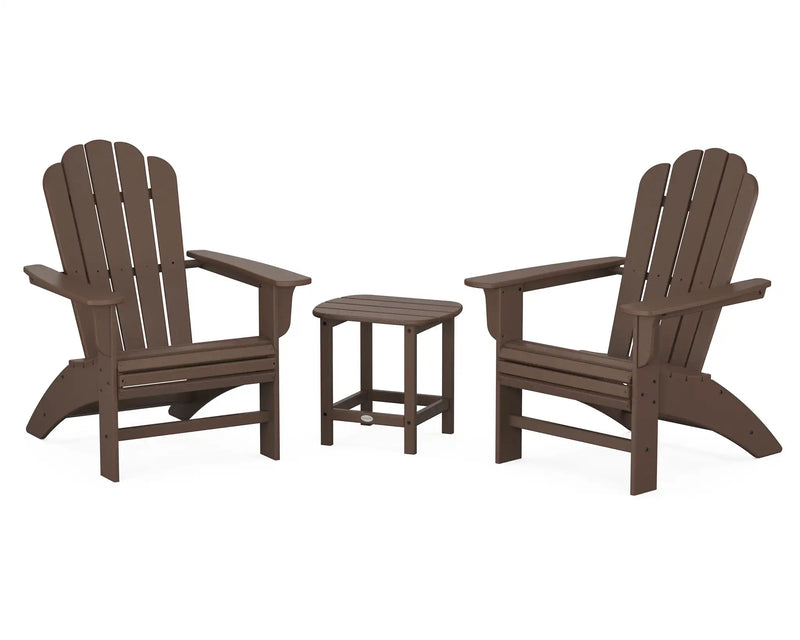 Cottage 3 Piece Curveback Adirondack Set - The Great Escape