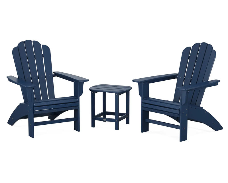 Cottage 3 Piece Curveback Adirondack Set - The Great Escape
