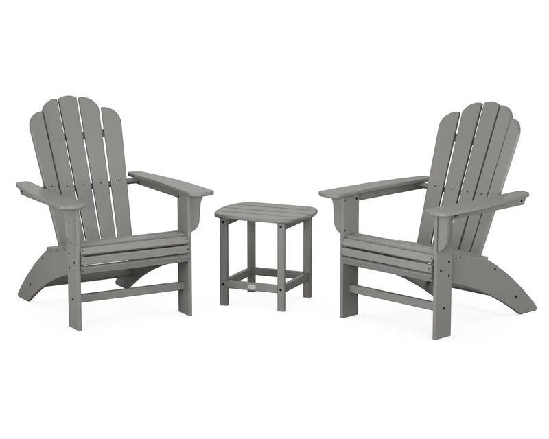 Cottage 3 Piece Curveback Adirondack Set - The Great Escape