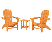 Cottage 3 Piece Curveback Adirondack Set - The Great Escape