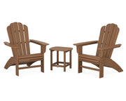 Cottage 3 Piece Curveback Adirondack Set - The Great Escape