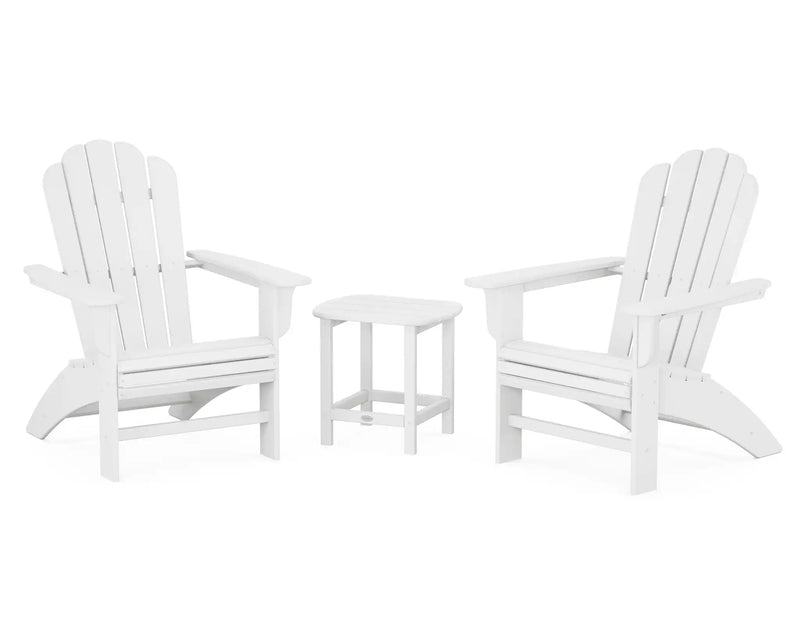 Cottage 3 Piece Curveback Adirondack Set - The Great Escape
