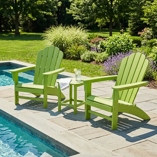 Country Living Cottage 3 Piece Adirondack Set - The Great Escape