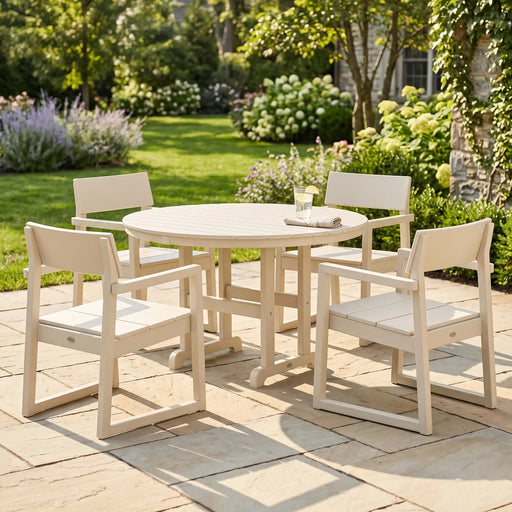 Picture of Edge 5 Piece Round Farmhouse Dining Set