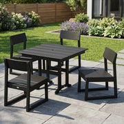 Picture of Edge Side Chair 5 Piece Farmhouse Dining Set