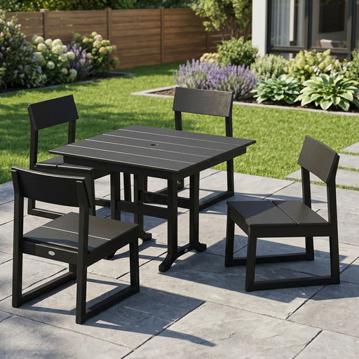 Picture of Edge Side Chair 5 Piece Farmhouse Dining Set