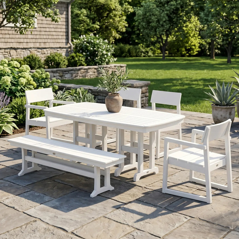 Picture of Edge 6 Piece Dining Set W/ Bench