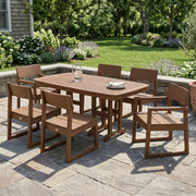 Picture of Edge 7 Piece Dining Set  W/ Pedestal Legs - The Great Escape