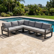 Picture of Edge 6 Piece Modular Seating Set in Black