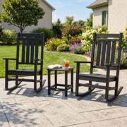 Picture of Estate 3PC Rocking Chair Set W/ Long Island Side Table