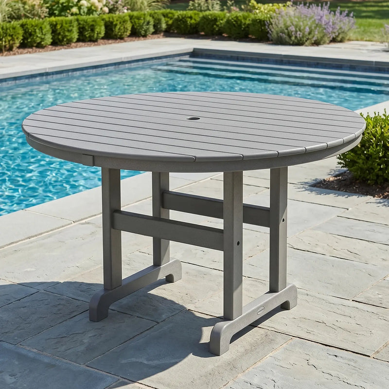48" Farmhouse Round Dining Table - The Great Escape