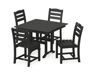 La Casa Café 5 Piece Side Chair Farmhouse Dining Set - The Great Escape