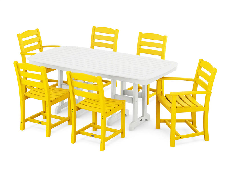 La Casa Café 7 Piece Dining Set - The Great Escape