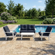 Lakeside 4 Piece Deep Seating Set - The Great Escape