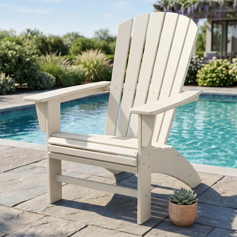 Nautical Curveback Adirondack Chair - The Great Escape