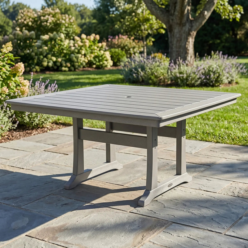 59" Farmhouse Trestle Dining Table - The Great Escape