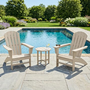 Nautical 3 Piece Adirondack Set - The Great Escape