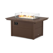 Picture of Rectangle 34"X46" Fire Pit Table in Slate Grey