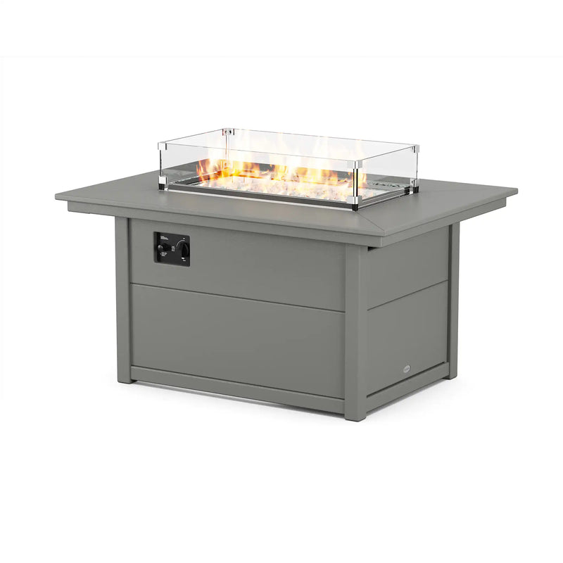 Picture of Rectangle 34"X46" Fire Pit Table in Slate Grey