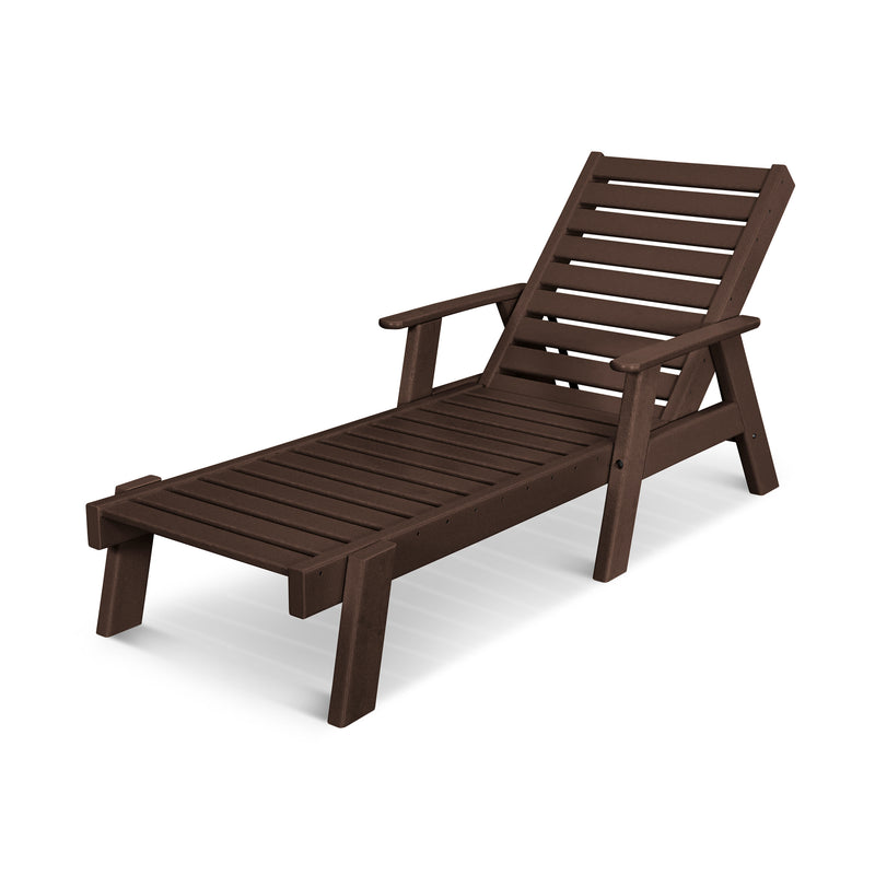 Picture of Captain Chaise With Arms in Mahogany