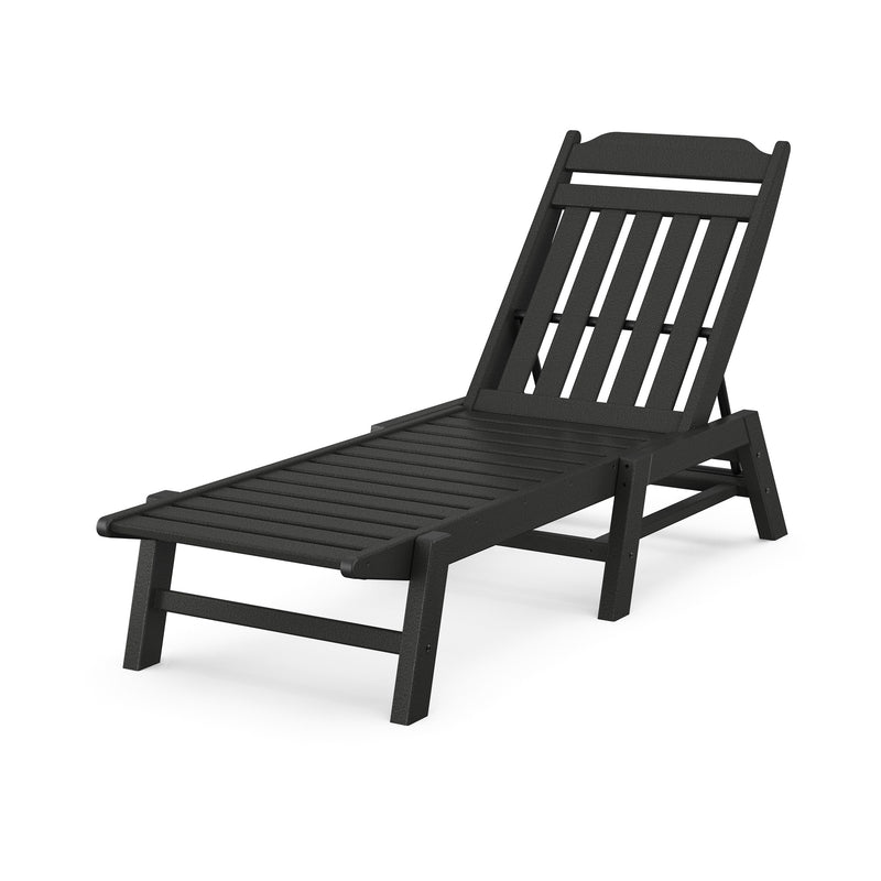 Picture of Country Living Chaise Lounge in Black