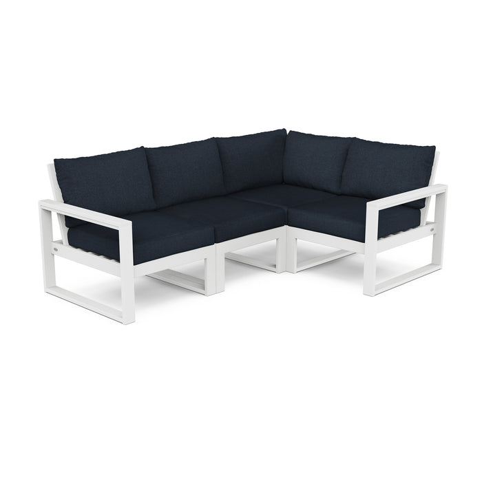 Picture of Edge 4 Piece Modular Seating Set in White