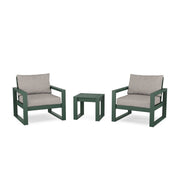 Picture of Edge 3 Piece Sectional Deep Seating Set in Green