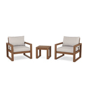 Picture of Edge 3 Piece Sectional Deep Seating Set in Teak