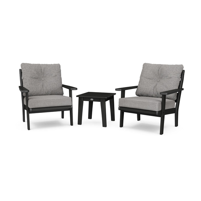 Picture of Lakeside 3 Piece Deep Seating Chair Group in Black