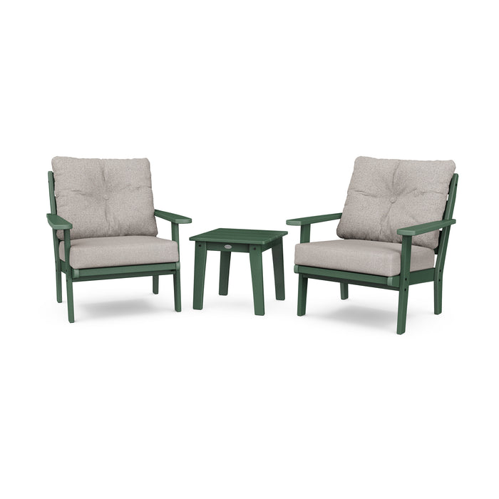 Picture of Lakeside 3 Piece Deep Seating Chair Group in Green