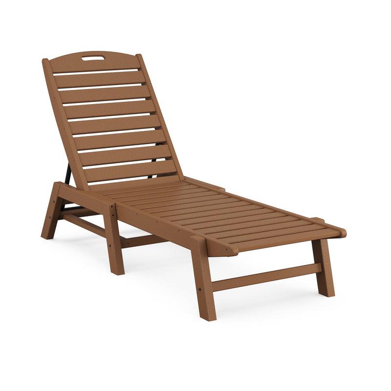 Picture of Nautical Chaise Lounge in Teak
