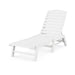 Picture of Nautical Chaise Lounge in White