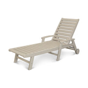 Picture of Signature Chaise Lounge W/ Wheels in Sand