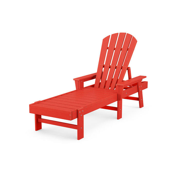 Picture of South Beach Chaise Lounge in Sunset Red