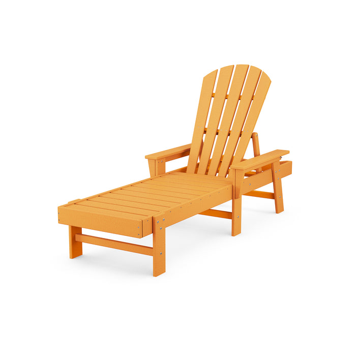 Picture of South Beach Chaise Lounge in Tangerine